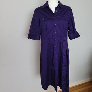 The Limited Purple Dress-Women 14